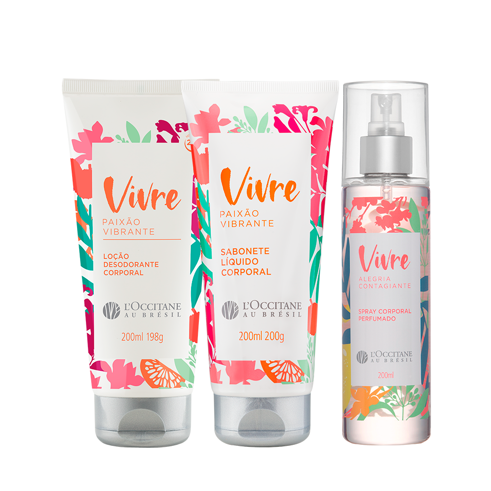 Combo Perfumado Vivre : Spray Corporal, Loção e Sabonete Líquido, ,  large image number 0